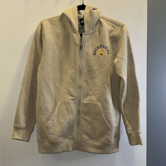 Quiksilver Full Zip Hoodie Large Kids Boys New without tags - Picture 1 of 6
